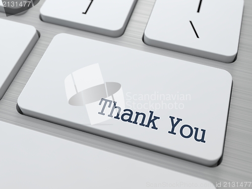 Image of Thank You Button.