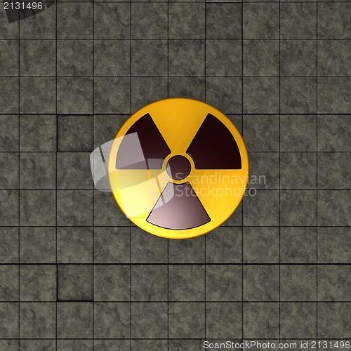 Image of nuclear symbol