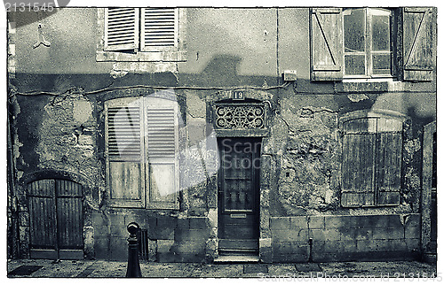 Image of Grunge facade France