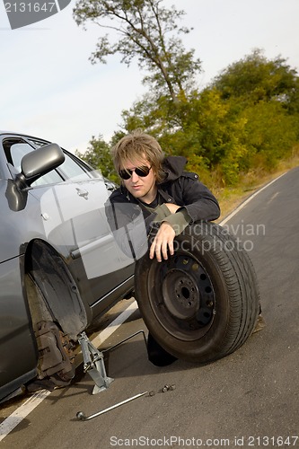 Image of Tyre change