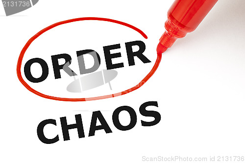 Image of Order or Chaos