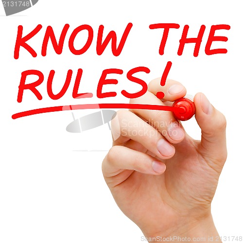 Image of Know The Rules
