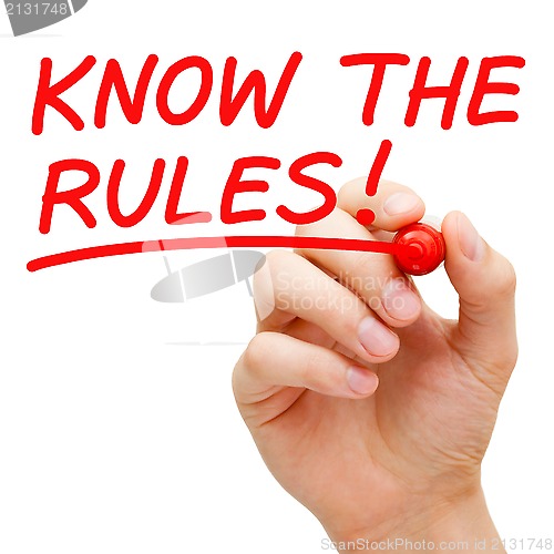 Image of Know The Rules