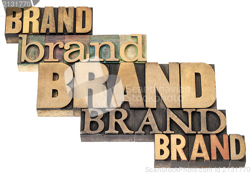 Image of brand word abstract
