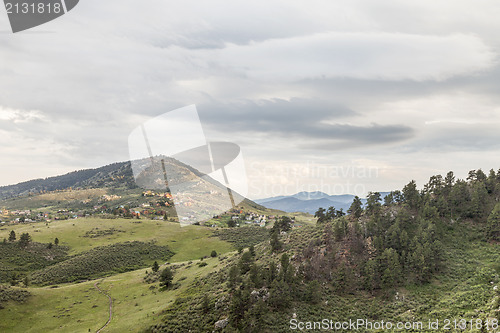 Image of foothills of Rocky Mountains
