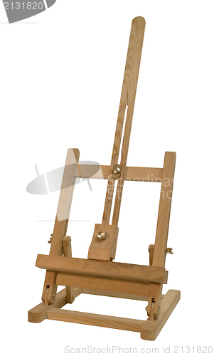 Image of wooden easel