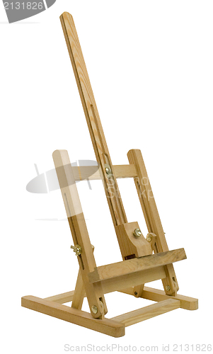 Image of wooden easel