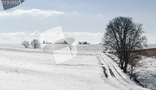 Image of Hohenlohe at winter time