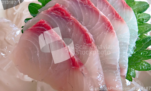 Image of japanese sashimi macro