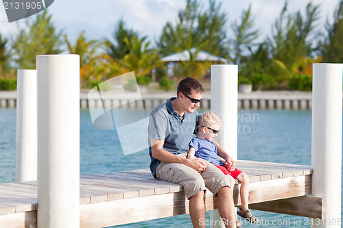 Image of family at vacation