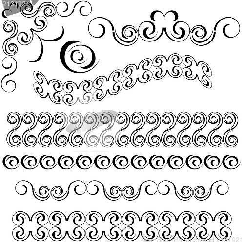 Image of Vector decorative frames