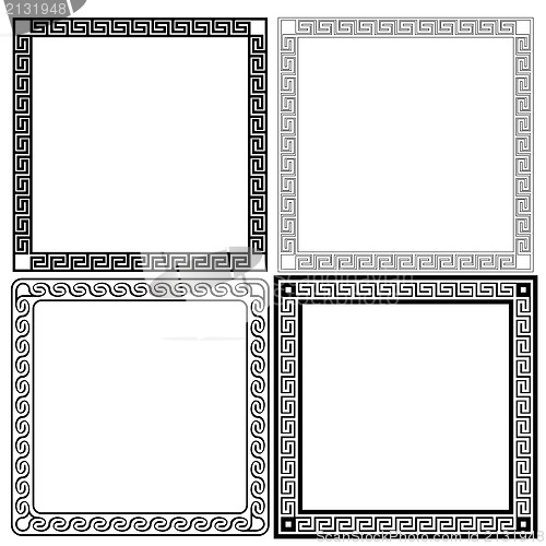 Image of Vector decorative frames