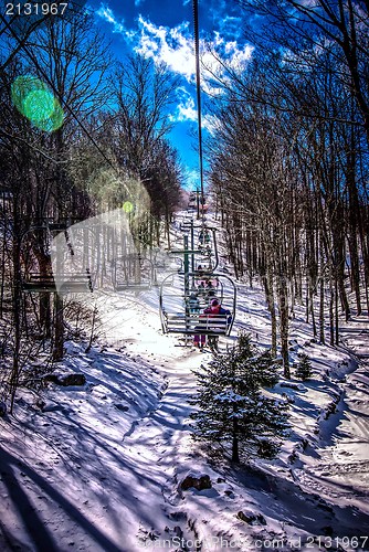 Image of at the ski resort