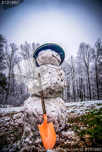 Image of snow man