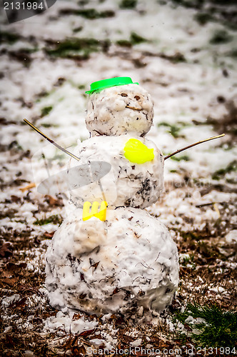 Image of snow man