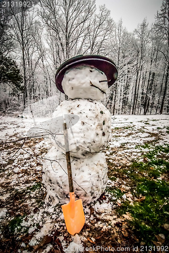 Image of snow man
