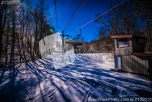 Image of at the ski resort