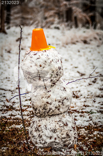 Image of snow man