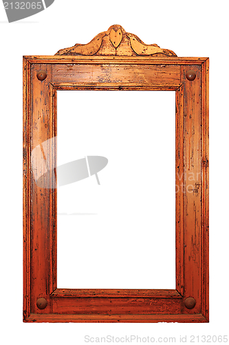 Image of ancient wooden frame