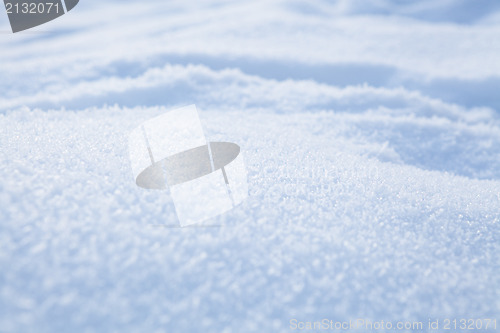 Image of Fresh snow background