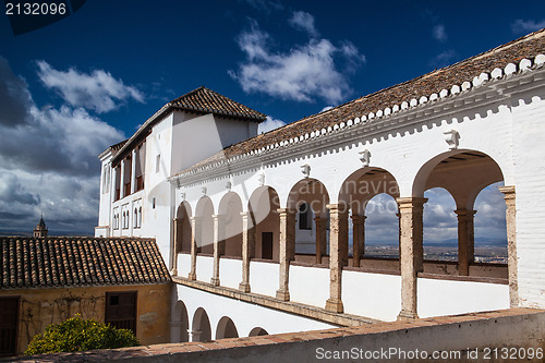 Image of Pavillon of Generalife in Alhambra complex