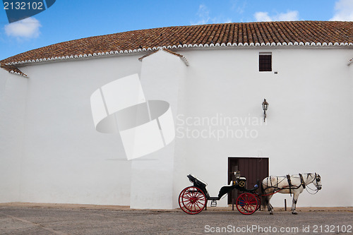 Image of The bullring in Ronda