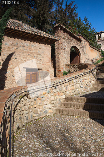 Image of Arab palace in Granada