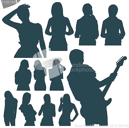 Image of Womans Silhouettes