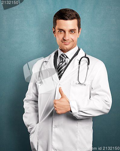 Image of Doctor Man With Stethoscope