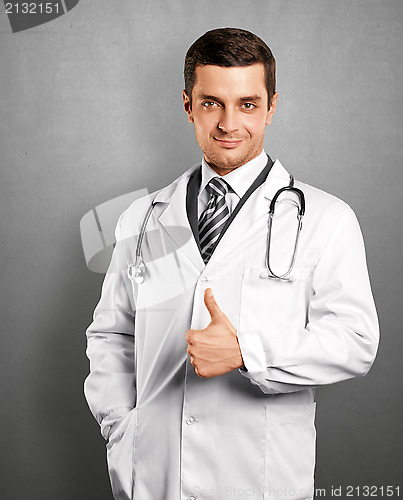 Image of Doctor Man With Stethoscope