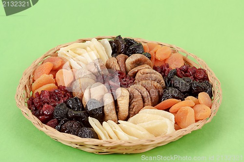 Image of various dried exotic fruits