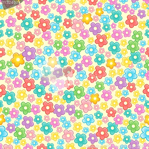 Image of Seamless background flower topic 2
