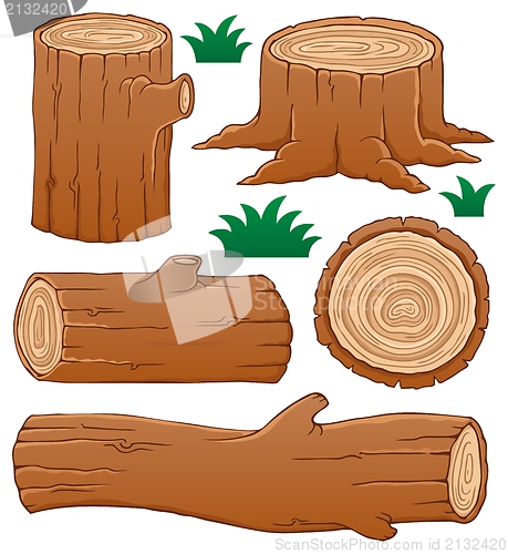 Image of Log theme collection 1