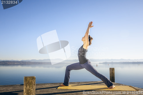 Image of yoga woman