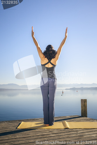 Image of yoga woman