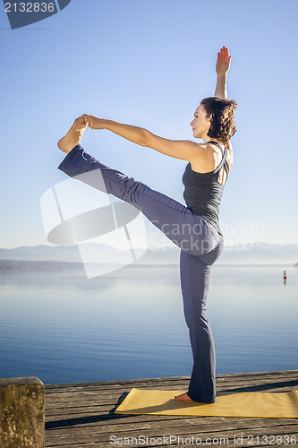 Image of yoga woman