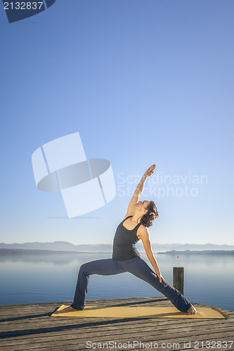 Image of yoga woman