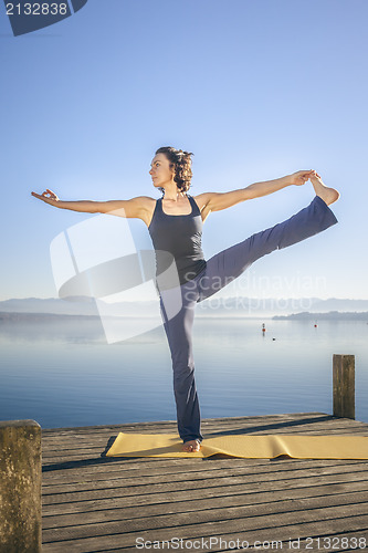 Image of yoga woman