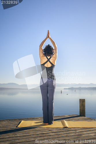 Image of yoga woman