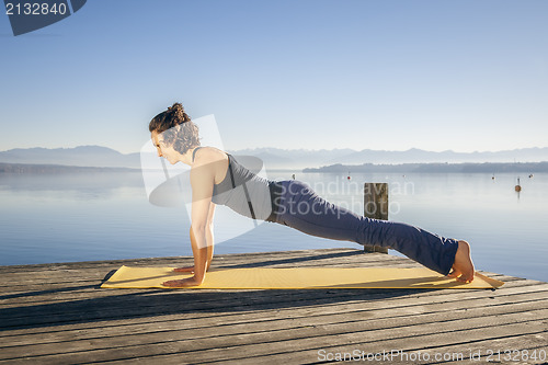 Image of yoga woman