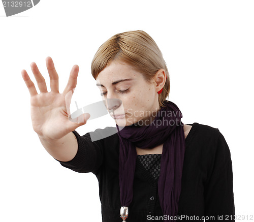 Image of Depressed young woman