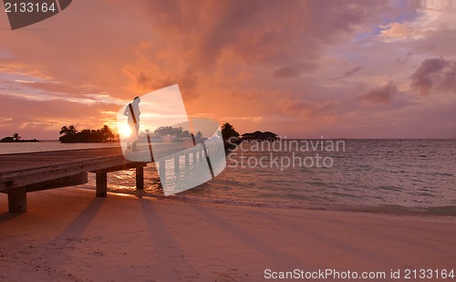 Image of tropical beach