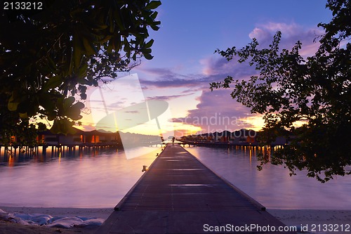 Image of tropical beach