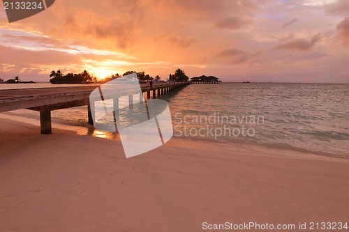 Image of tropical beach