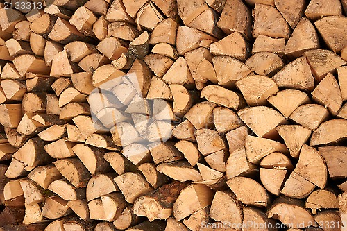 Image of Stack Of Firewood