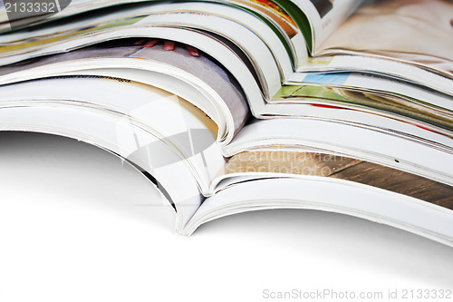 Image of Pile of magazines 