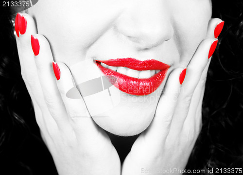 Image of Nails and lips