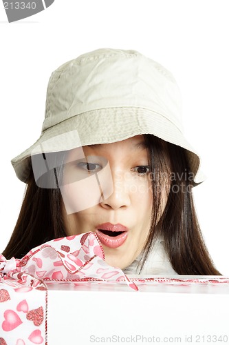 Image of Surprised woman