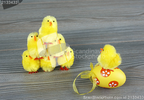 Image of Easter chickens 