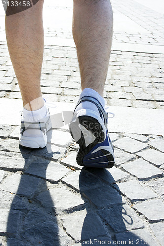 Image of Young man running